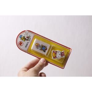Sanrio-style Pencil Sharpener and Eraser set School Office ~ 260304-WH 1026
